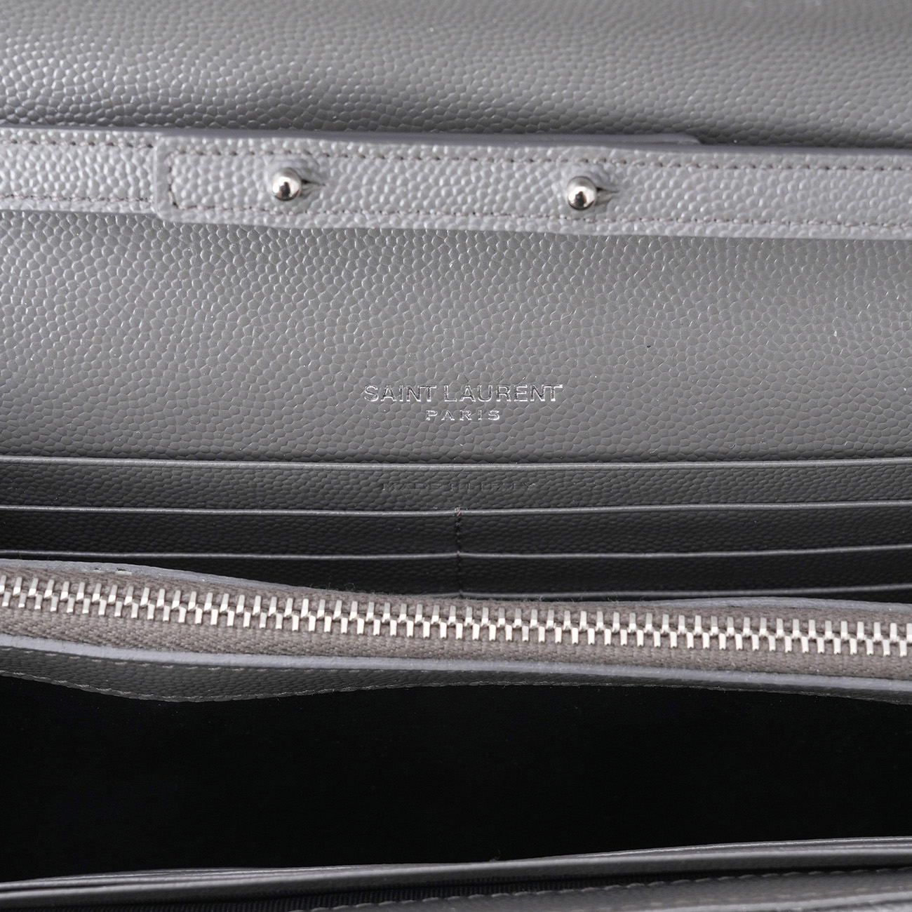 Yves Saint Laurent(USED)생로랑 377828 모노그램 쉐브론 WOC